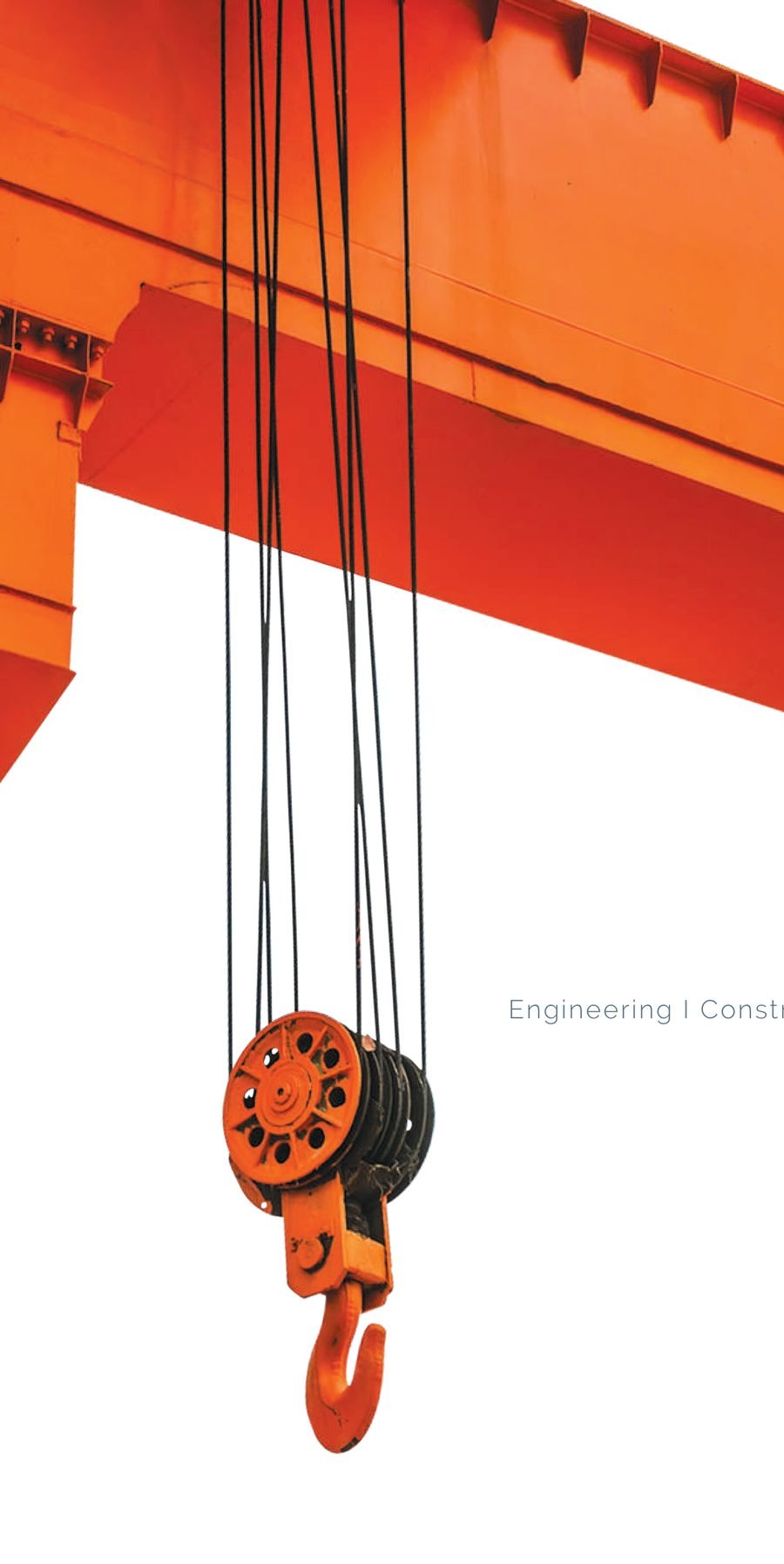 Heavy lifting hook and crane beam